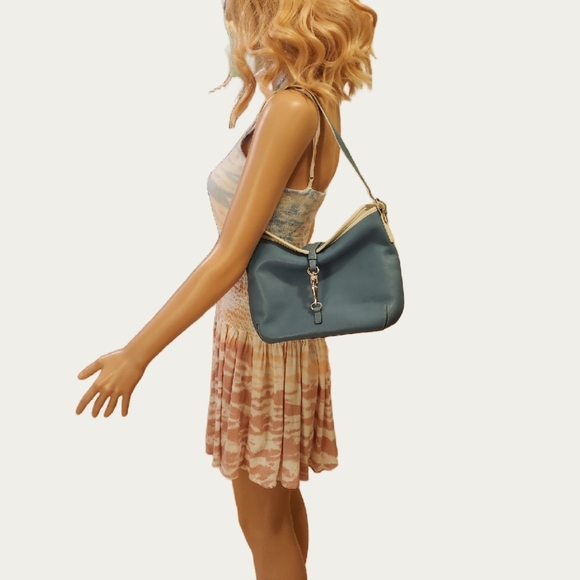 BOHO Indie SLEEZE Spring Summer OCEAN DRIVE Tie DIE TIERED Mini DRESS EUC Sz M - Picture 6 of 10